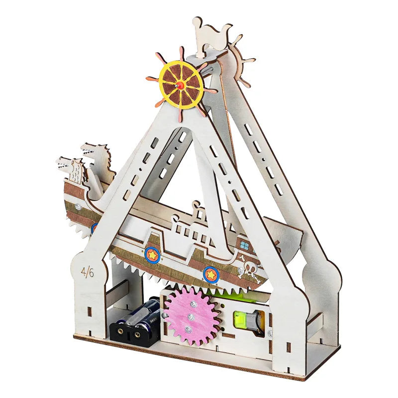 DIY Wissenschaftsspielzeug für Kinder, wissenschaftliches Experimentierset, pädagogisches Kind, STEM-Spielzeug, handgefertigte Montage, Handwerk, Technologie, Projekt für Studenten