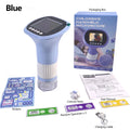 Chriyungel 1000X Handheld-Digitalmikroskop für Kinder, STEM-Wissenschaftsspielzeug mit LED-Licht für Foto, Video, Lernspielzeug, Geschenk