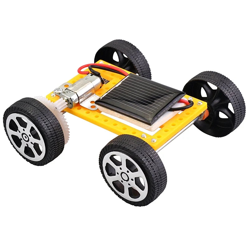 Solarauto-Spielzeug für Kinder, Mini-DIY-montiertes, energiebetriebenes Auto-Set, STEM-Lernspielzeug für Kinder, Kreativität, Geburtstagsgeschenk