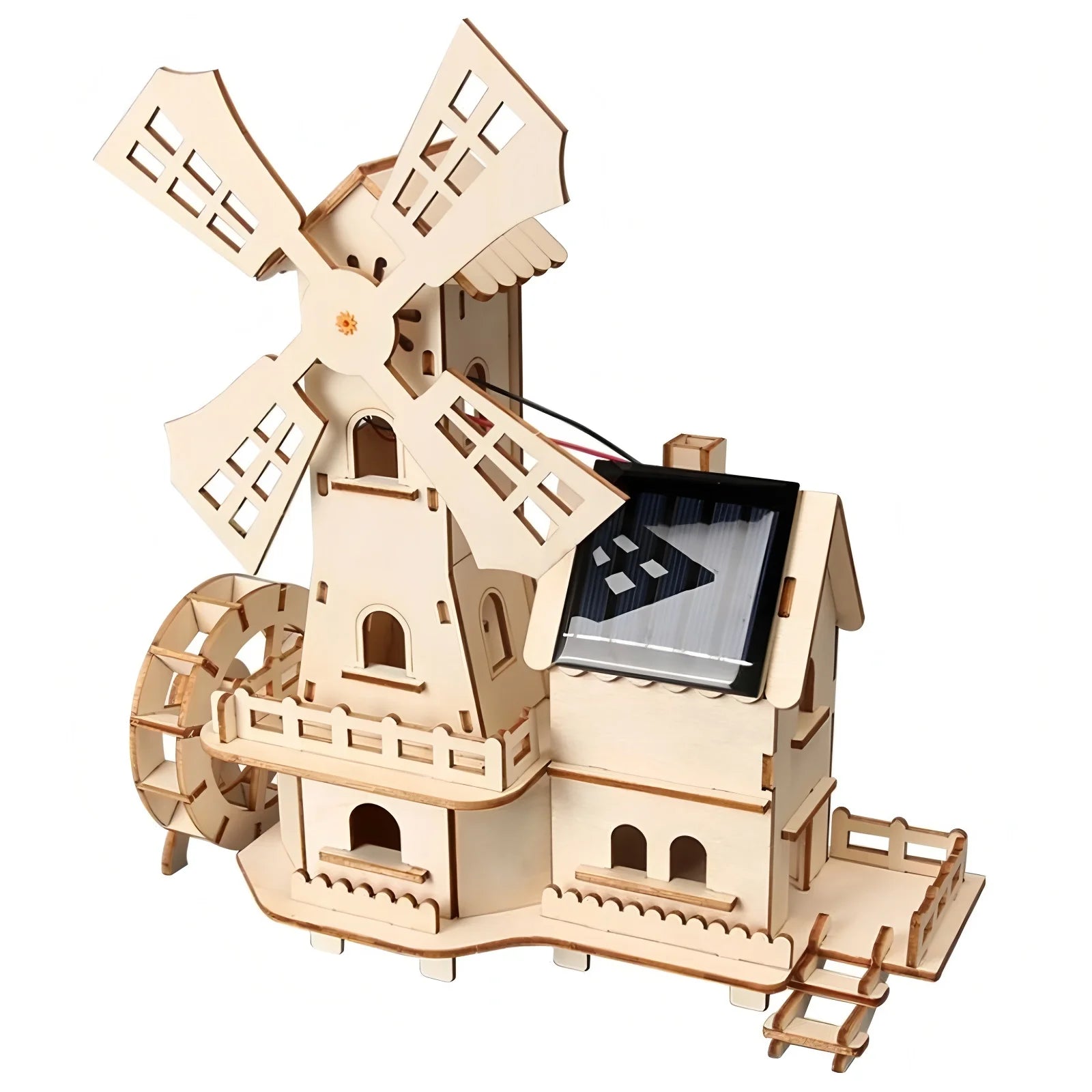DIY-Spielzeug für wissenschaftliche und bildliche Experimente für Kinder, handmontierte Modelle, 3D-Holzpuzzles, Wissenschafts- und Bildungsspielzeug