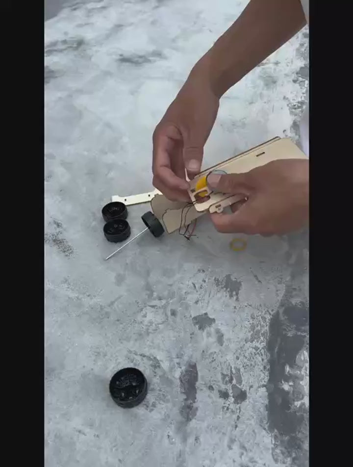 DIY-Spielzeug für wissenschaftliche und bildliche Experimente für Kinder, handmontierte Modelle, 3D-Holzpuzzles, Wissenschafts- und Bildungsspielzeug